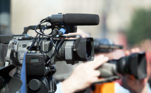 Video camera.